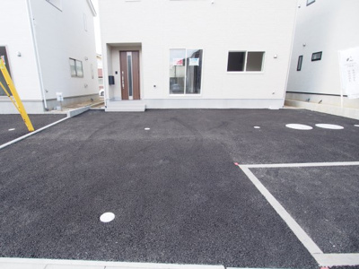 【駐車場】 | Cradle garden　郡山市富久山町福原第２０　２号棟