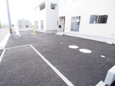 【駐車場】 | Cradle garden　郡山市富久山町福原第２０　２号棟