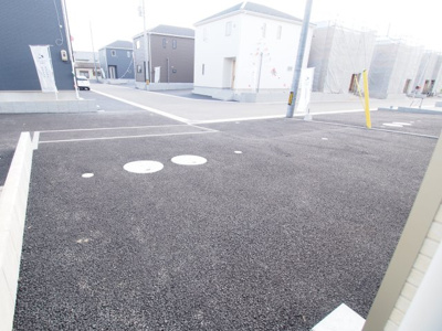 【駐車場】 | Cradle garden　郡山市富久山町福原第２０　２号棟