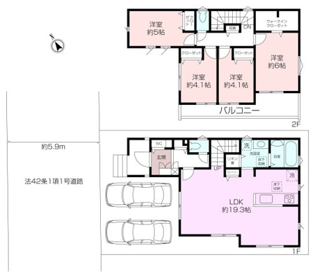 VerGarden鴨居1丁目　全4棟の画像
