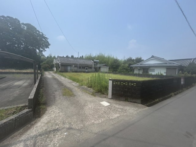 【前面道路含む現地写真】 | 都城市下水流町　172万円