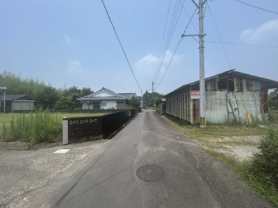 【前面道路含む現地写真】 | 都城市下水流町　172万円
