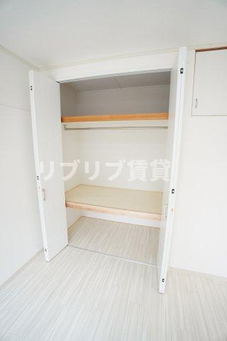 ファーストエリアの収納