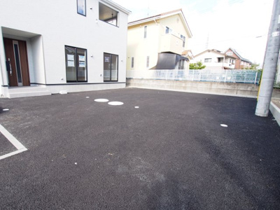 【駐車場】 | Cradle garden　郡山市富久山町福原第２０　３号棟