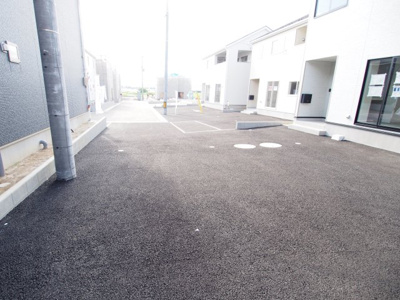 【駐車場】 | Cradle garden　郡山市富久山町福原第２０　３号棟