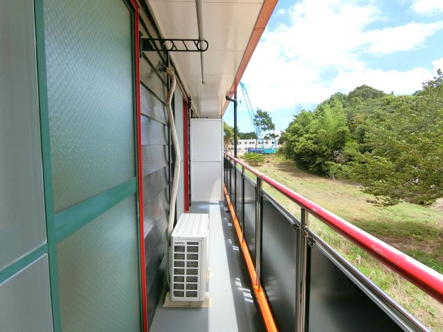 サンヴィレッジシラハタⅡのバルコニー