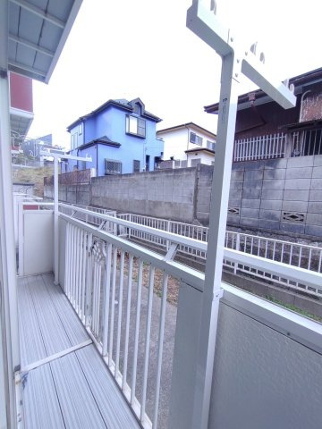 フレンドハイツのバルコニー