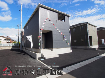【外観】 | Cradle garden　郡山市富久山町福原第２０　４号棟 | ★内覧予約で新米2kg★
