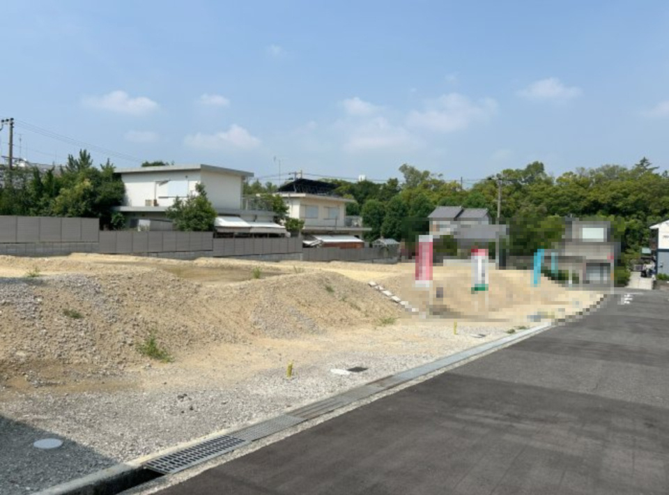 富田林市向陽台2丁目土地5号地の外観|現地全景①