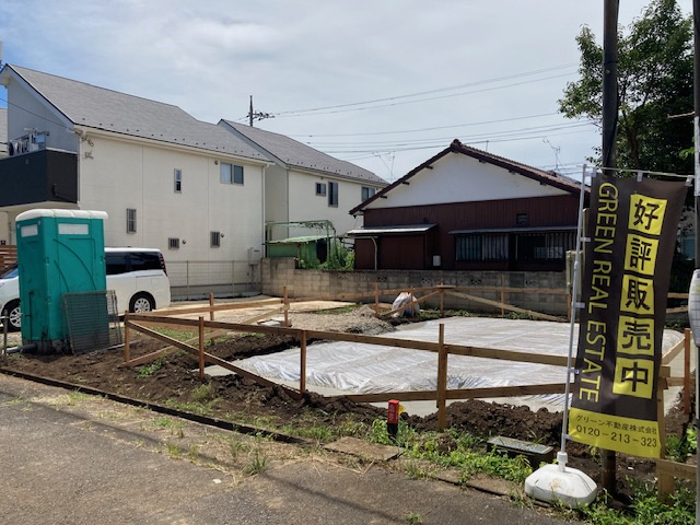 小平市津田町2丁目・新築戸建の外観