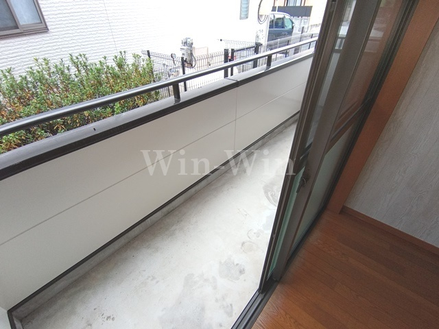 ベルバランセ白井のバルコニー