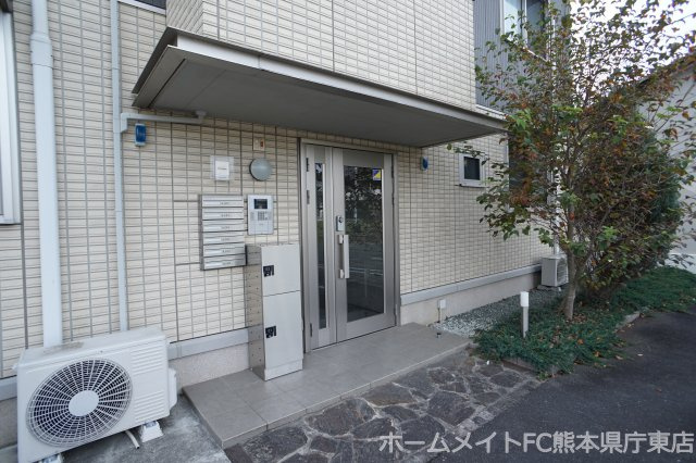 ヴィラはるかぜＡのエントランス