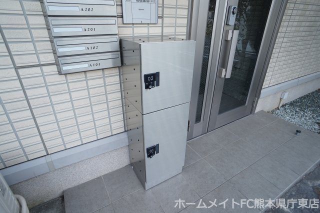 ヴィラはるかぜＡのエントランス