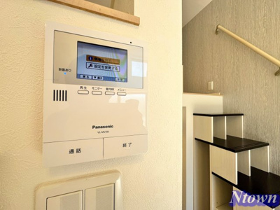 【セキュリティ】 | サニーベール志賀町 | モニター付きです。