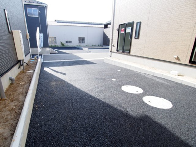 【駐車場】 | Cradle garden　郡山市富久山町福原第２０　６号棟