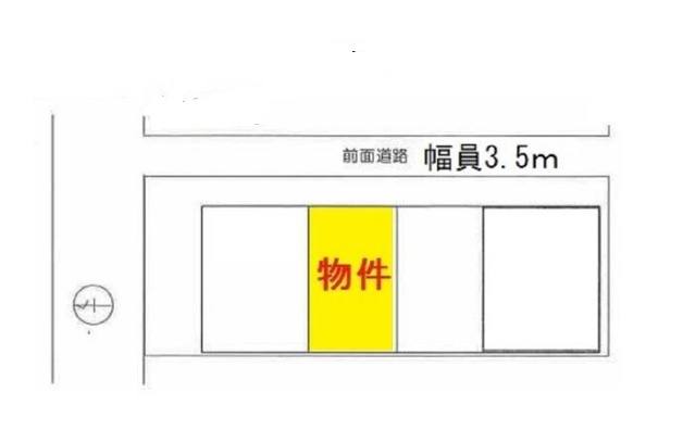 横浜市港北区新羽町の倉庫|配置図