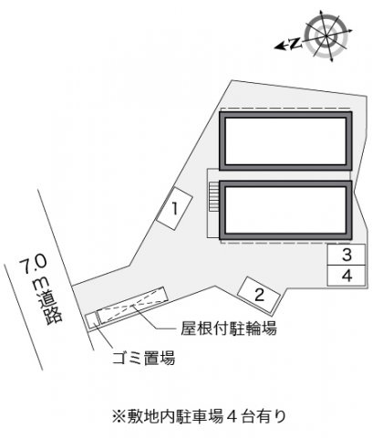 神戸市西区伊川谷町有瀬のアパートのその他