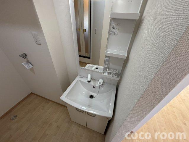 シティフラット大畑Bの独立洗面台