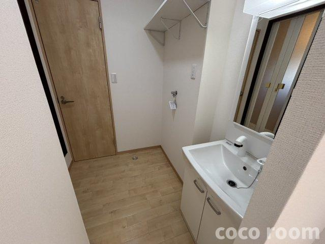 シティフラット大畑Bの洗面所