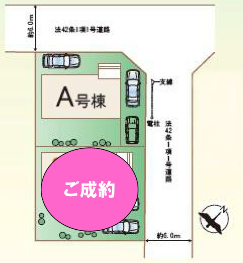 【新築戸建】前橋市山王町7期の区画図|■区画図