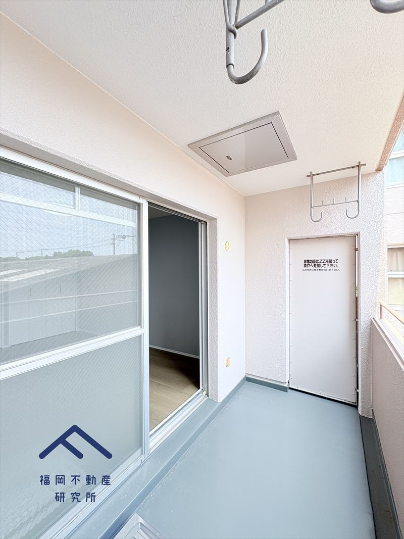 グランピア博多東IIのバルコニー