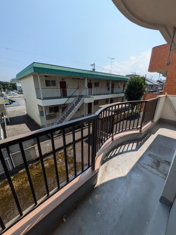 エステートオギシマのバルコニー