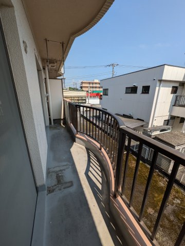 エステートオギシマのバルコニー