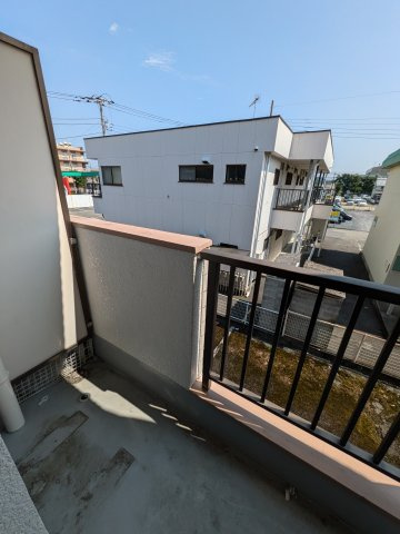 エステートオギシマのバルコニー