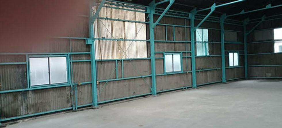 横浜市都筑区池辺町の倉庫の内装