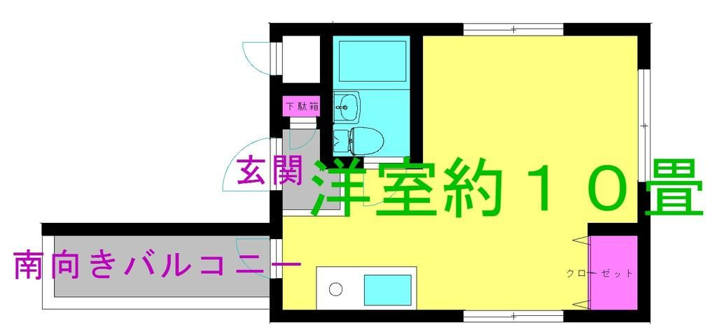 大栄志木パレスの間取り