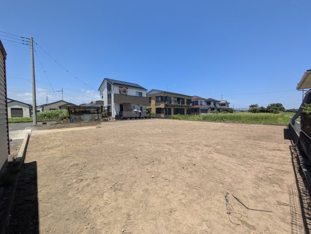 東金市川場1区画／建築条件付き売地の外観
