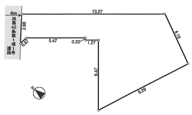 板橋区徳丸4丁目　豊かな採光×好立地　新築戸建の区画図
