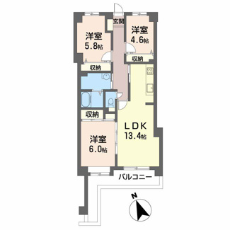 【間取り】 | サーパス地吹園