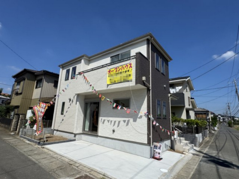 松戸市平賀新築戸建（北小金21期）の外観|完成済み内覧可能です！