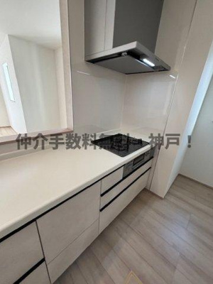 【キッチン】 | 神戸市垂水区南多聞台3丁目　新築戸建A号棟　仲介手数料無料！ | お料理しやすいキッチンです