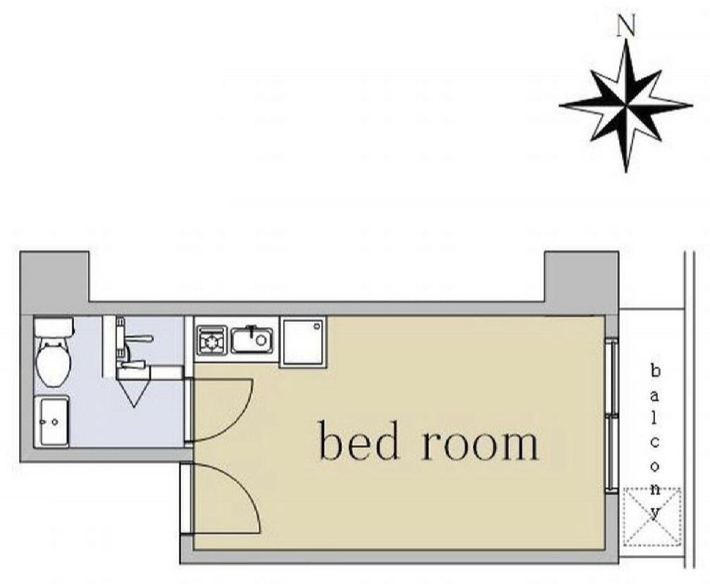 ルックハイツ新宿の間取り