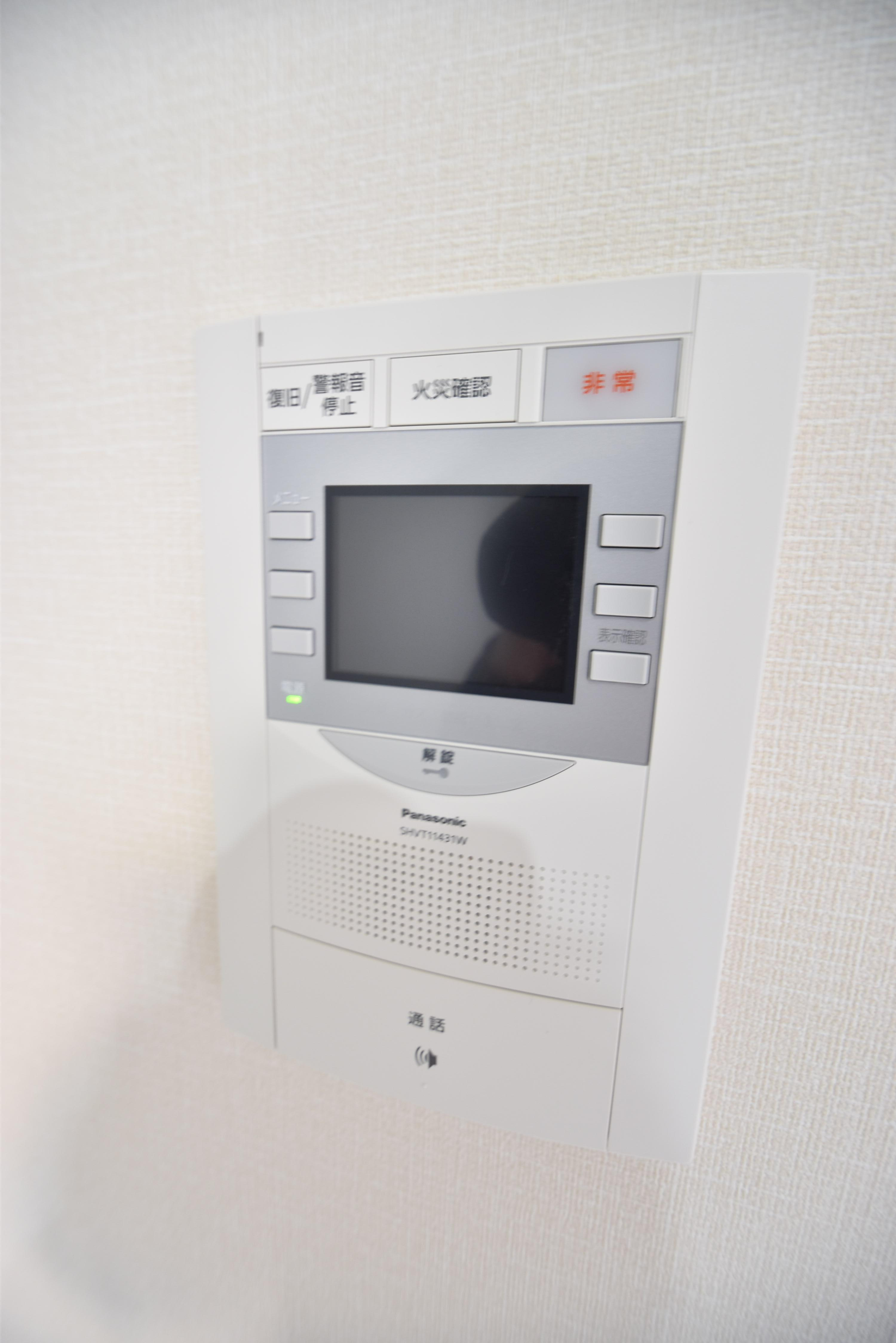 大阪市都島区片町１丁目の賃貸マンションのセキュリティ