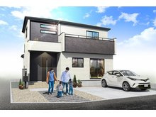 グラファーレ　岡山市南区芳泉(第2)【仲介手数料無料】の外観パース