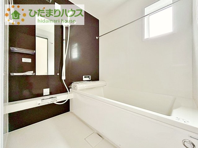 【浴室】 | 守谷市けやき台2丁目24-1期　新築戸建　1号棟 | 大人が足を伸ばしても十分な広さ！一人でゆっくりくつろぐ時間も大切です！