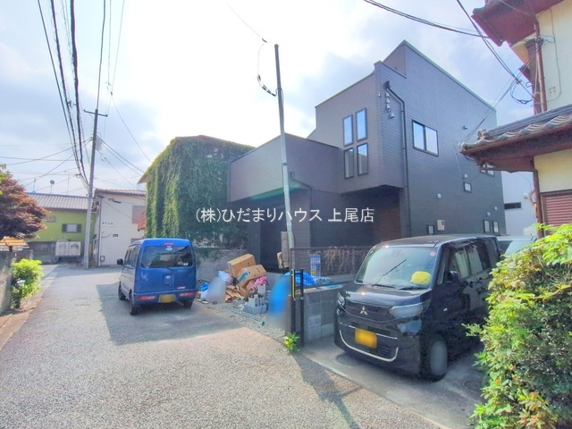 北区植竹町①　新築戸建　ミラスモ01の前面道路含む現地写真