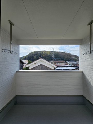 【バルコニー】 | 鳥取市面影2丁目新築戸建て