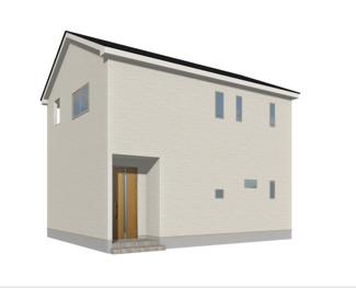 【外観パース】 | 鳥取市面影2丁目新築戸建て