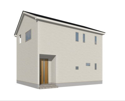 【外観パース】 | 鳥取市面影2丁目新築戸建て