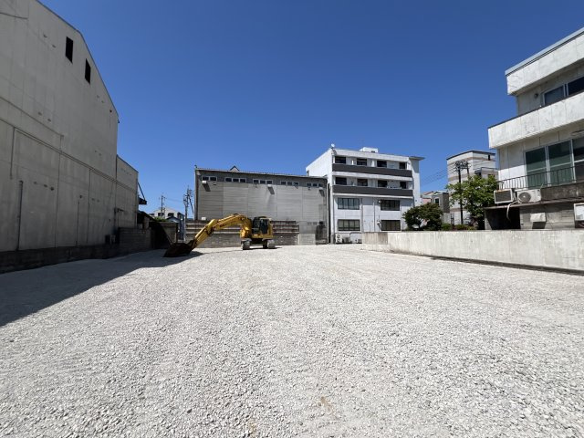 津山市田町　病院跡売地の周辺