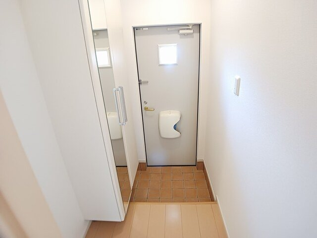 プロミネントの玄関|ゆったりとした玄関です