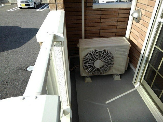 プロミネントのバルコニー|落ち着いた時間を過ごせるバルコニーです