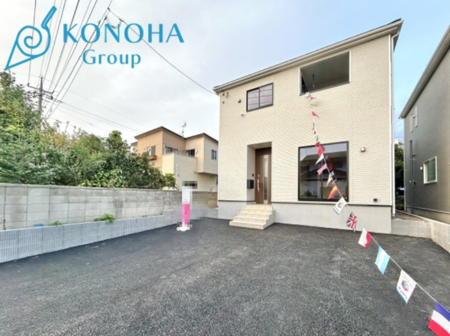 【新築戸建】前橋市茂木町第5の外観|■外観（2号棟）｜今から見たい！大歓迎です♪お気軽にお問い合わせください♪オウチ探しは木ノ葉プランニング♪