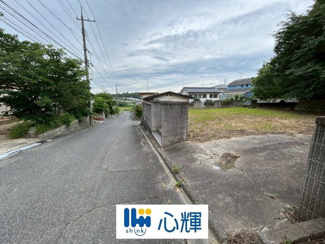 【前面道路含む現地写真】 | 西岐波岡ノ辻1192-53他 土地／78坪 | 現地(2025年7月4日撮影)
