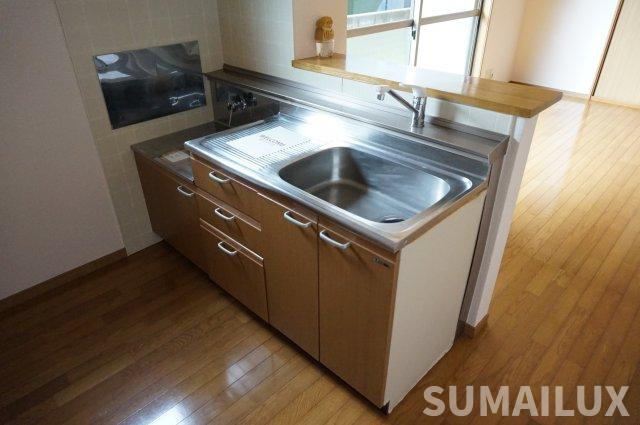 ＲグレイⅡのキッチン