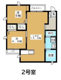 【間取り】 | MAISON CLASSE マリナ通り　★プライスホームなら仲介手数料が割引価格です！★